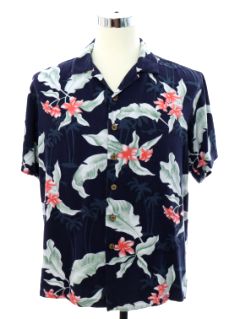 1990's Mens Silk Hawaiian Shirt