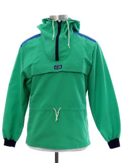 1990's Unisex Parka Style Windbreaker Jacket