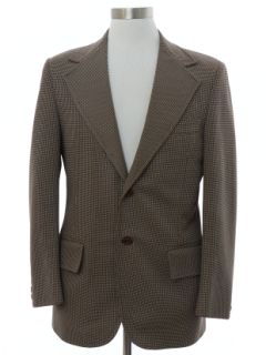 1970's Mens Disco Blazer Sport Coat Jacket