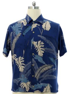 1990's Mens Cotton Lawn Hawaiian Shirt