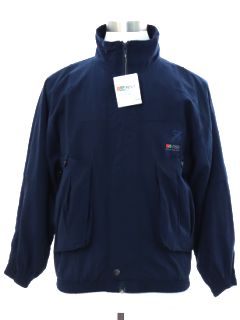 1990's Mens Fisco Nylon Windbreaker Style Zip Jacket
