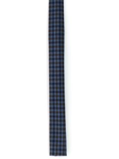 1960's Mens Skinny Flat Bottom Rockabilly Necktie