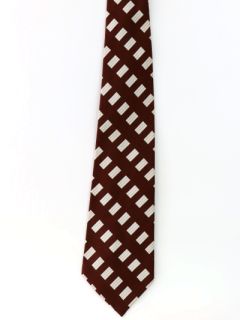 1970's Mens Diagonal Wide Disco Necktie