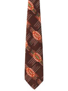 1970's Mens Wide Disco Necktie