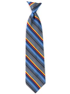 1970's Mens Clip On Wide Diagonal Disco Necktie