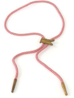 1950's Mens Necktie Bolo Tie