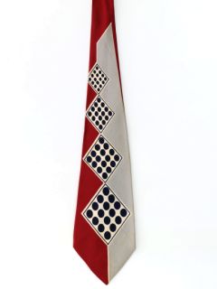 1940's Mens Silk Wide Swing Necktie