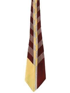 1940's Mens Wide Swing Necktie