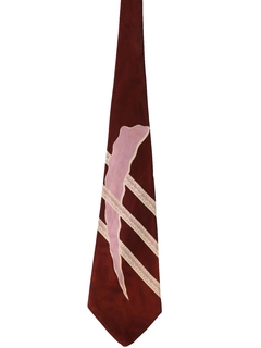 1940's Mens Wide Swing Necktie