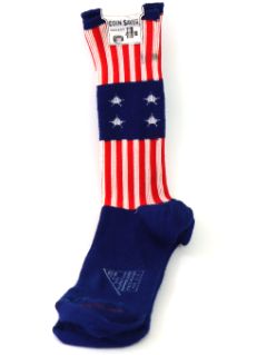 1970's Mens Accessories - Patriotic Socks