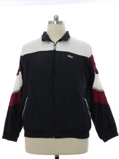 1990's Mens Bike Windbreaker Style Track Jacket