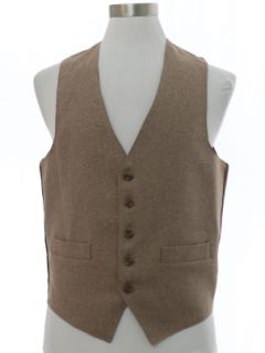 1970's Mens Levis Suit Vest