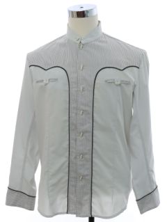 1990's Mens Rodeo Style Western Shirt