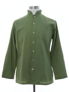 1960's Mens Mod Beatles Style Tunic Shirt