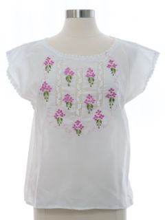 1980's Womens Hippie Shirt