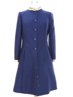 1960's Womens Mod Coat Dress