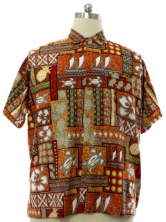 1990's Mens Hawaiian Shirt