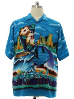 1990's Mens Hawaiian Shirt