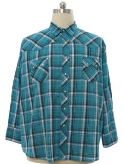 1990's Mens Wrangler Western Shirt