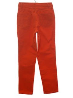 1990's Womens Wicked 90s Orange Jeans Pants