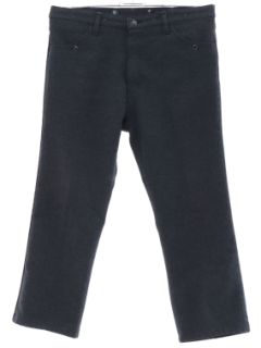 1990's Mens Dark Grey Wrangler Jeans-cut Pants