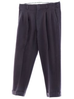 1940's Mens Pleated Pants