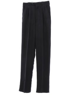 1980's Mens Gino Cappeli Totally 80s Pleated Slacks Pants