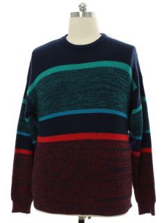 1980's Mens Totally 80s Cosby Style Sweater