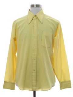 1970's Mens Mod Shirt