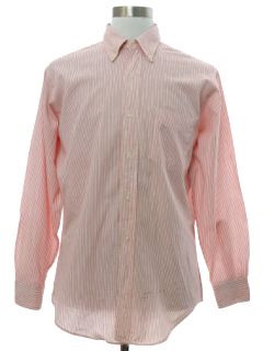 1960's Mens Preppy Shirt