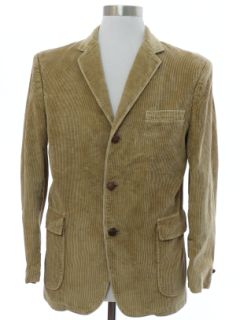 1980's Mens Grunge Corduory Blazer Sport Coat Jacket
