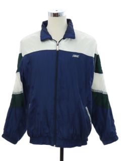 1990's Mens Bike Windbreaker Style Track Jacket