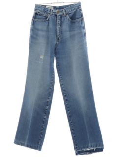 1990's Womens Grunge Distressed Denim Jeans Pants