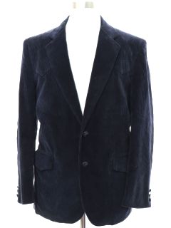 1990's Mens Corduroy Western Blazer Sport Coat Jacket