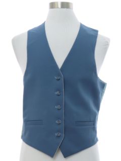 1970's Mens Reversible Suit Vest