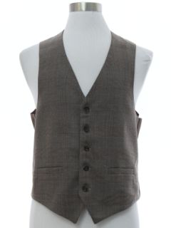 1980's Mens Suit Vest