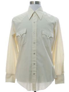 1970's Mens Western Shirt