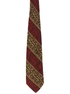 1960's Mens Mod Wide Necktie