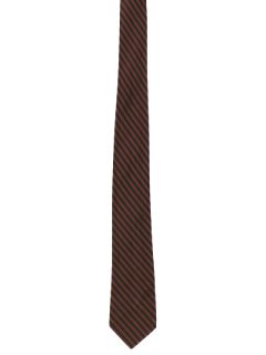 1960's Mens Diagonal Skinny Rockabilly Necktie