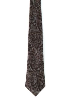 1980's Mens Johnny Carson Wide Paisley Necktie