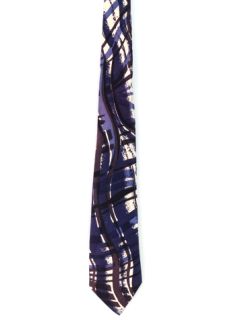1990's Mens Abstract Necktie