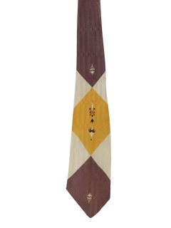 1950's Mens Wide Swing Necktie