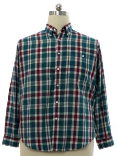 1980's Mens Preppy Shirt