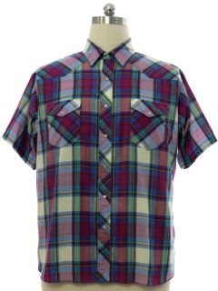 1990's Mens Western Shirt