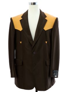1990's Mens West Line Western Blazer Sport Coat Jacket