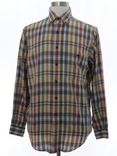 1980's Mens Alexander Julian Preppy Shirt