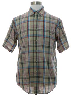 1980's Mens Preppy Shirt