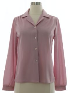 1980's Womens Secretary Shirt