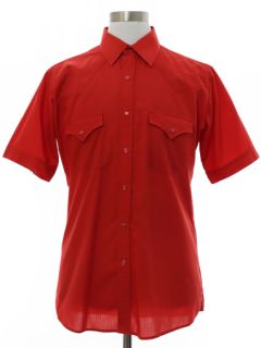 1990's Mens Western Shirt