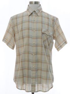 1980's Mens Levis Western Shirt